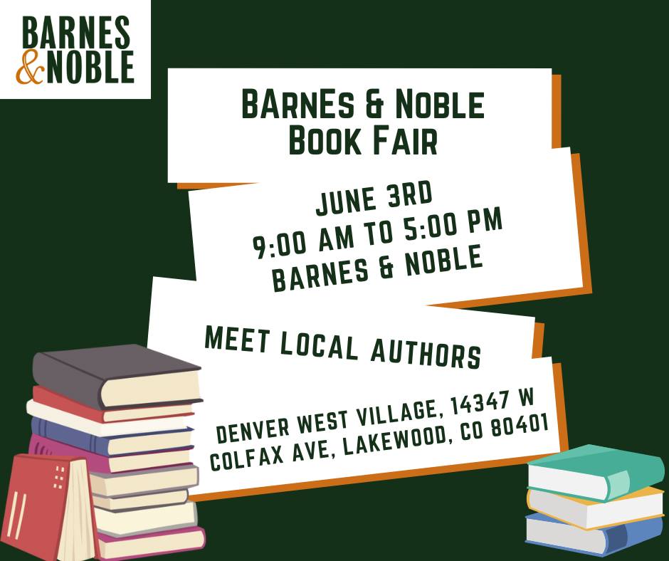 Lakewood CO Barnes & Noble Book Event #Colorado #books #gifts #weekend #bookreaders @BNBuzz @JudithBriles